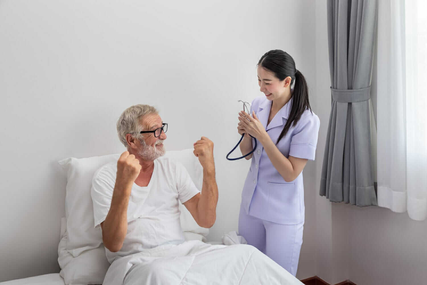 Bed bound patient care